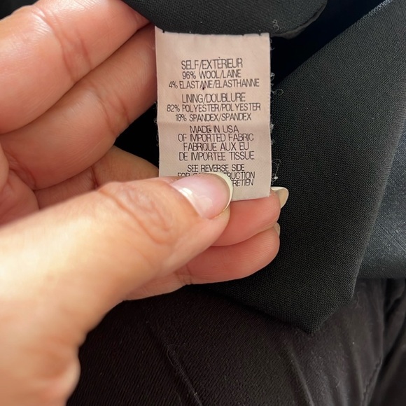 Theory Wool Blend Pencil Skirt - Picture 5 of 5